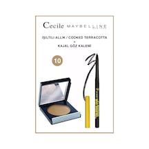 Cecile Işıltılı Yanaklar-akmayan Dağılmayan Kajal Makyaj Seti 10