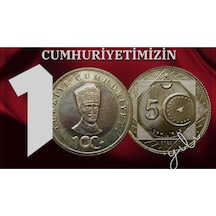 2023 Yılı Türkiye Tedavül Hatıra 5 Türk Lirası 1 Adet Çil