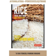 Dermal Aydınlatıcı Ve Pürüzsüzleştirici Pirinç Maskesi 25 Gr