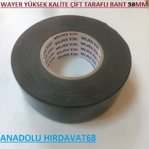 Wayer Çift Taraflı Köpük Bant 38 MM 10 Mt Yeşil Band