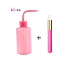 Kirpik Uzatma Temizleme Şişesi Göz Lashes Temiz Fırça Seti Kaş Cilt Bakımı 1 Bottle 1hot Pink