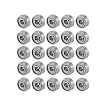 Dünya Magnet 30 Adet 624zz Mikro Rulman, Metal Mühürlü Çok Amaçlı Bilya, 3d Yazıcı Rulmanı - 4x13x5 Ölçülerinde