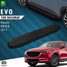 S-dizayn Mazda Cx-5 2 Evo Siyah Yan Basamak 183 Cm 2017 Üzeri A+ Kalite