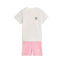 Adidas Bebek Pembe Eşofman Cs Tee Set Ke2352