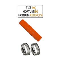 11/2'inç Hortum Eki Ve 2 Adet Kelepçe