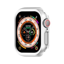 Apple Uyumlu  Watch 10. Nesil 42 mm Rubber Sert Plastik Koruma Kasa Kılıfı