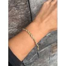 14k Burgu Bileklik Çok Renkli