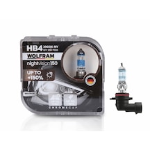 Hb4 Ampul Performans Ampulü Nv +%150 Fazla Işık Ve %20 Beyaz Işık