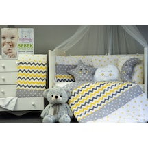 Zig Zag Bebek Uyku Seti 80x130
