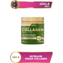 Nutraxin Vegan Protein Booster 300 Gr - Pea Protein, Spirulina, Vitamin C, Hyaluronik Asit Glutensiz