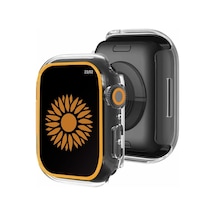 Watch 3 2 1 42mm Watch 3 2 1 42mm Kasa Kılıf Neon Sert Şeffaf Tam Kaplayan Watch Kılıf Koruyucu Kılıf Parlak Renkli Apple Watch 3 2 1 42mm İle Uyumludur Çok Renkli
