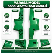 Dorse/treyler Üst Çatı Katlama Plakası Yarasa Model Kanatlı Kayar Çatı Braketi