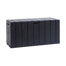 Toomax Multibox Bravo 270 Bahçe Depolama Sandığı Antrasit