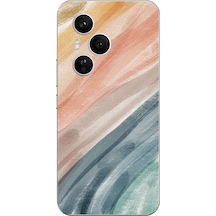 Honor 400 Pro Uyumlu Modern Renk Paleti Baskılı Silikon Kılıf Renkli