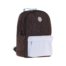 Kaukko Double Colors Üç Bölmeli Kız Çocuk Okul Ve Günlük Sırt Çantası - Siyah Mavi - K1839 Siyah - Mavi