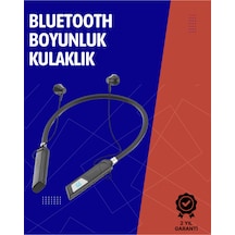 Ergonomik Tasarımlı Bluetooth Kulaklık Gürültü Azaltmalı, Manyetik -