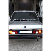 Oto Cam Yazı Sözleri Ticari-servis-dolmuş-panelvan Uzun Sticker Model 38