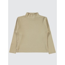 Pierre Cardin Kız Çocuk Sweatshirt 6-9 Yaş Bej Bej