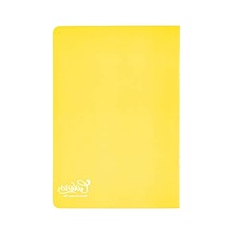 Sarı A5 Kareli Defter, 60 Yaprak 124-Pembe