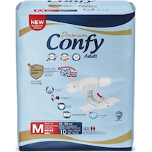 Confy Adult Yetişkin Bezi M 10'Lu