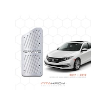 intakrom Honda Civic Krom Ayak Dinlendirme Pedalı - 2017 - 2020