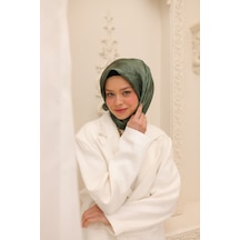 Silk Home Shiny Eşarp 75002-48 Çimen Yeşili, Koyu Yeşil