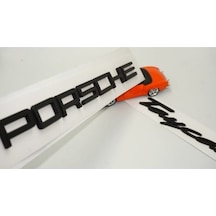 Porsche Taycan Uyumlu Bagaj 3m 3d Abs Yazı Logo Amblem Seti 548044735