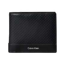 Calvin Klein Perforated Bıllfold, Ub1 Siyah Erkek Cüzdan
