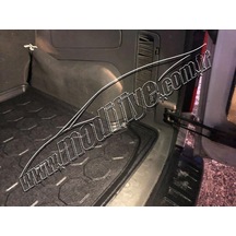 Opel Combo 2003-2004 3D Kauçuk Bagaj Havuzu Kokusuz