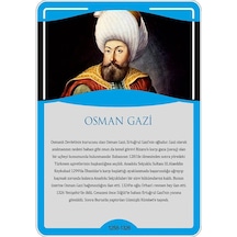 Türk Büyükleri - Osman Gazi Afişi