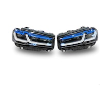 Bmw - Ön Far Dönüşüm Set Beyinli Shadow Lazer G30 2020-