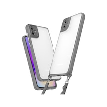 Samsung Galaxy Uyumlu A06 Kılıf Penta Silikon Kılıf - Titan Gri Bz8683140829322