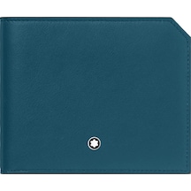 Mont Blanc Montblanc Meisterstück Selection Soft Mini 6cc Cüzdan 131242 Mavi