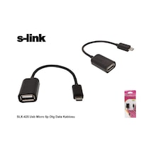 S-Link Slx-425 Usb Micro 5P Otg Data  Kablosu