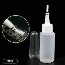 50Ml Fırça Uçlu Sıvı Saklama Şişesi Yağdanlık