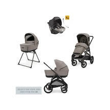 Inglesina Aptica Xt Glam Bebek Arabası ve Darwin Recline Ana Kucaklı Portbebeli - Stantlı 4'lü Sistem