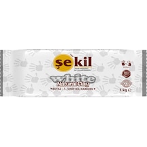 Şekil Seramik Hamuru 1000 Gr Beyaz Vk1000byz