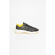 BOSS Erkek Bağcıklı Marka Logolu Spor Stil Siyah Sneaker 50498933-007 Siyah Siyah