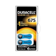 Duracell 675 No Kulaklık Pili 6'lı Paket