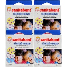 Sanitabant Eye Pad 24 x 4 Kutu Göz Kapama Bandı 96 Adet