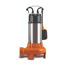 Drenaj Logar Atık Dalgıç Su Pompası Motoru - Bıçaklı Parçalayıcı Drenaj 1 Hp