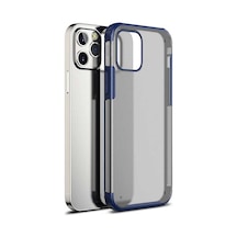 Zore İphone 12 Pro Max Uyumlu Ogaa Volks Kılıf-lacivert