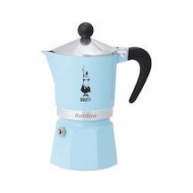 Bialetti Raınbow 1 Fincan Açık Mavi Moka Pot T099-0005041 Bialetti