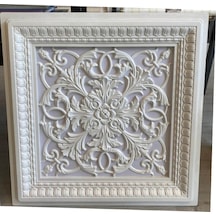 Diecor Led Döşenebilir Asma Tavan Uyumlu 60x60 Dekoratif Tavan Paneli Beyaz 60 X 60 Model:xa287