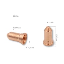 Trafimet Pt 100 1,4mm Plazma Kesim Meme 51248.14 Pd0340-14