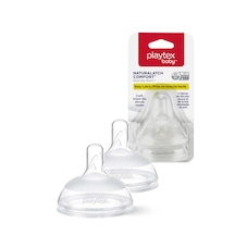 Playtex Naturalatch Yenidoğan Biberon Emziği, 0+ Ay, 2 Adet