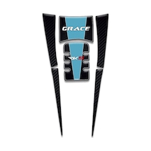 Motosıklet Kaplama Rks Grace 202 Tank Pad Set 07