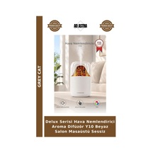 Delux Serisi Hava Nemlendirici Aroma Difüzör Y10 Beyaz Salon Masaüstü Sessiz