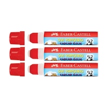 Faber Castell Su Bazlı Sıvı Yapıştırıcı 50 Ml 3lü Set