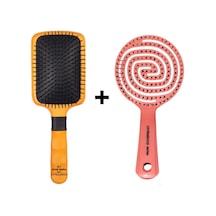 Fontenay Saç Açma Fırçası 116 + 3 Boyutlu Açma Tarama Tarak Saç Fırçası 2'li Set